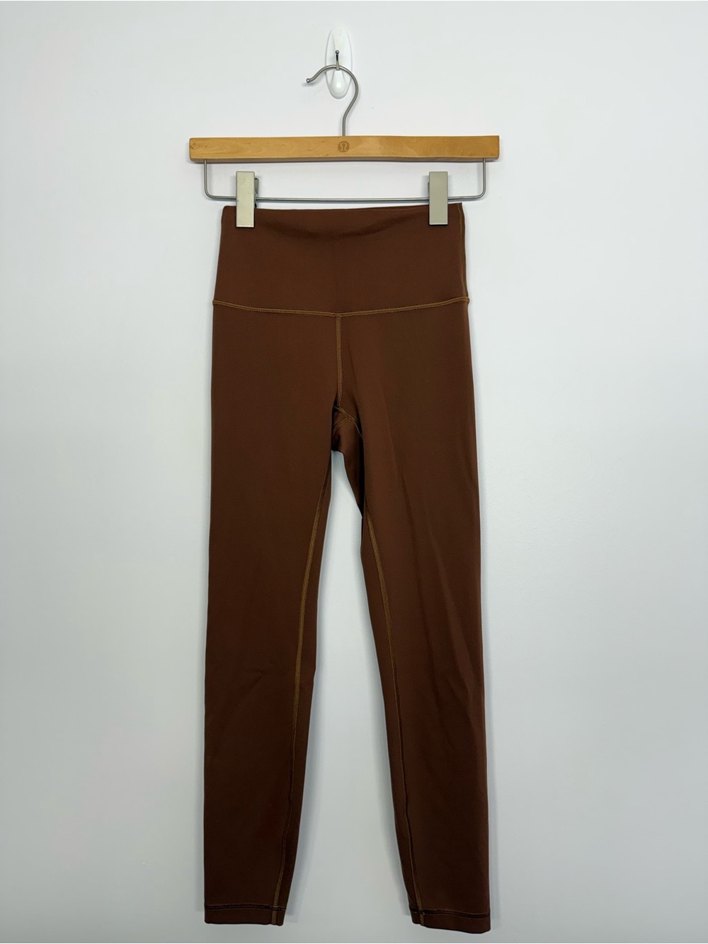 Lululemon Wunder Train High-Rise Tight 25" Roasted Brown Size 4